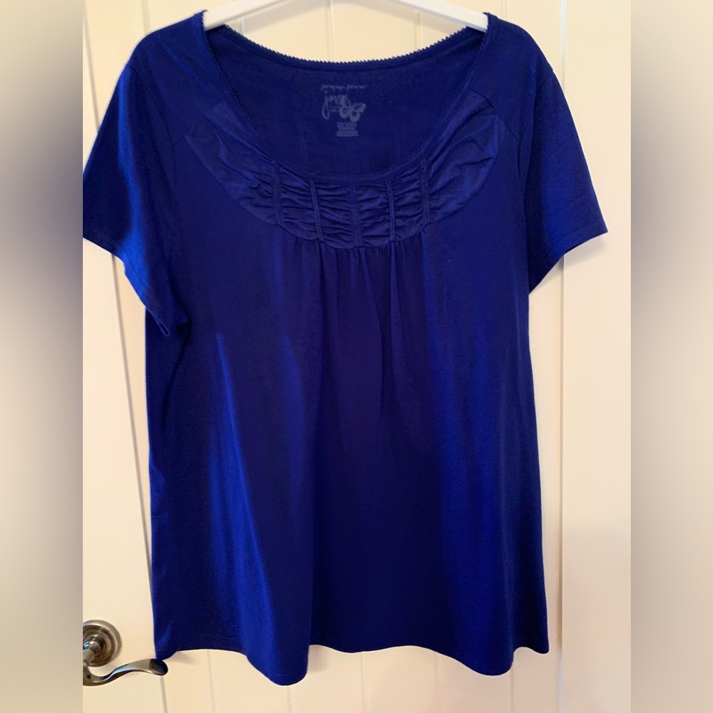 Jm blue top